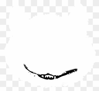 Cheshire Cat Clipart Transparent - Cheshire Cat Smile Animation - Png Download