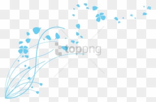 Free Png Horizontal Line Design Png Png Image With - Horizontal Floral Design Clipart