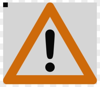 Caution Sign Caution Symbol Clip Art Clipartfest Caution - Warning Sign Orange - Png Download