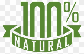 Organic Clipart 100 Percent - 100 Natural Logo Png Transparent Png