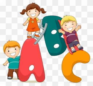 Child Alphabet Clip Art Goodbye Download Goodbye Kids - Kids Play - Png Download