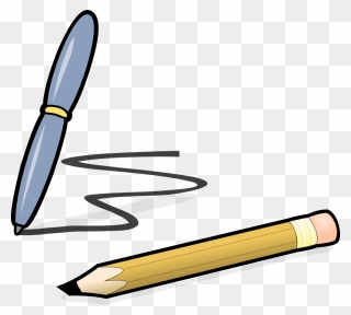 Pen Pencil Clip Art At Clipart Library - Pen And Pencil Clipart - Png Download