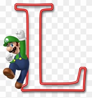 Alfabeto Mario Bros - Mario Bros Y Luigi Clipart