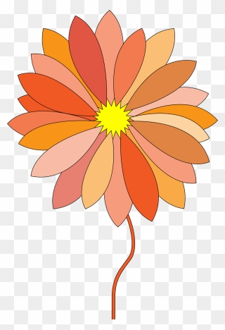 Flower Clipart, Flower Design Svg - Cartoon Flower Gif Png Transparent Png
