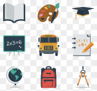 Educative Set - Icon Pack Book Clipart