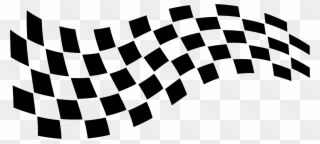 Racing Flag Vector Png - Car Race Flag Png Clipart