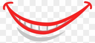 Cartoon Mouth Cliparts - Smile Clip Art - Png Download