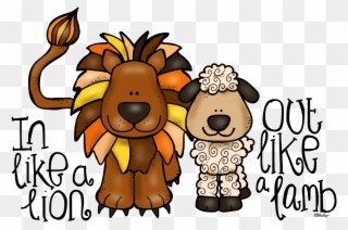 Barnes & Noble Neshaminy Mall Story Time - Like A Lion Out Like A Lamb Clipart - Png Download