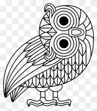 Image Result For Owl Drawing - Documenta 14 Logo Clipart