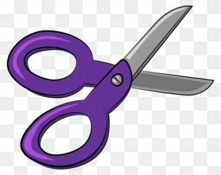 Jaguar Pre-style Ergo Scissor - Clip Art Purple Scissors - Png Download