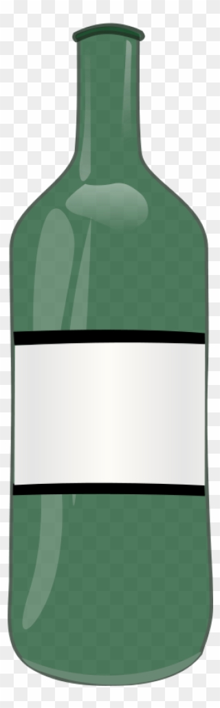 Wine Clip Art - Bottle Clipart - Png Download