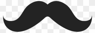 Eyeglasses Clipart Grey Mustache - Mario Mustache - Png Download