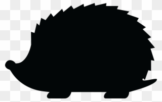 Baby Pinterest Hedgehogs Silhouettes And Cricut Silhouette - Hedgehog Silhouette Clipart - Png Download