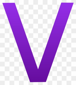 Letter V Cliparts - Clip Art - Png Download