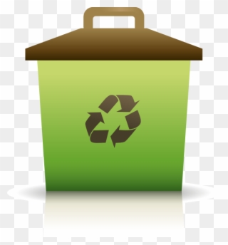 Green Dumpster Cliparts - Recycling - Png Download