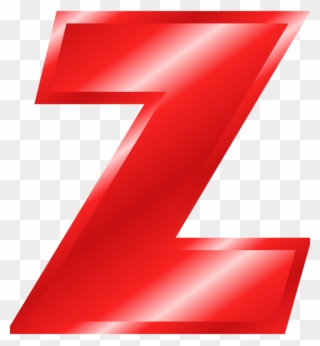 Red Letter Z Png Clipart