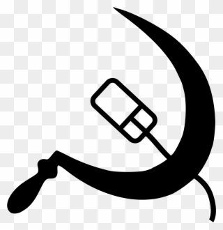 Sickle And Mouse - Hammer And Sickle Clipart