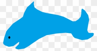 Dolphin Shark Porpoise Marine Biology Fauna - Clip Art - Png Download