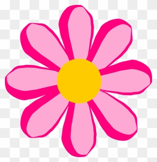 Little Pink Rosess Clipart - Flor De 8 Petalos - Png Download