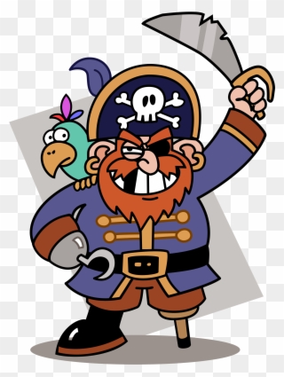 Klischee Eines Piraten Clipart