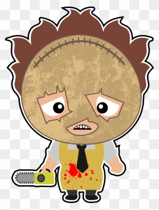 Leatherface In All His Glory - Leatherface Clipart - Png Download