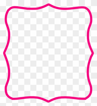 Hot Pink Frame Clip Art At Clker Com Vector Clip Art - Clip Art - Png Download