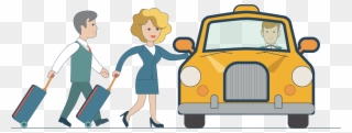 A Wedding Is A Standout Amongst The Most Essential - Take A Taxi Cartoon Clipart