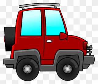 Red Suv Clipart - Png Download