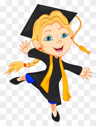 Png Pinterest Clip Art Cards And - Happy Graduation Girl Transparent Png