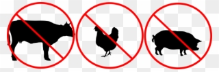 No Pork Cliparts - Ash Wednesday No Meat - Png Download
