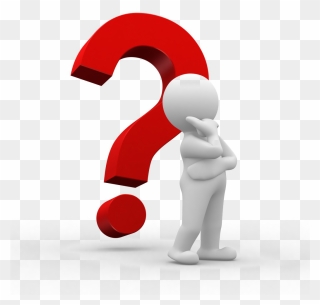 Person Thinking With Question Mark Clipart