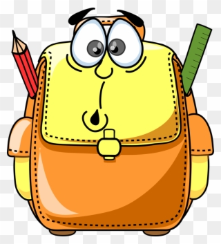 Escola & Formatura Karten, Schulbilder, Vorschulbücher, - Clipart School Bag Animation - Png Download