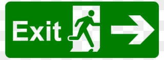 Exit Png Picture - Safety Signs Emergency Exit Clipart