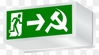 Exit Sign Emergency Exit Light-emitting Diode Emergency Clipart