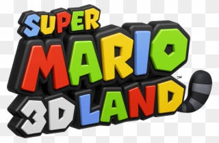Super Mario 3d Land Title Clipart