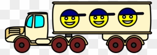 Car Semi-trailer Motor Vehicle Train - Car Clipart