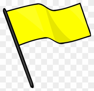 Yellow Flags Clipart 2 By Joe - Flag Clip Art - Png Download