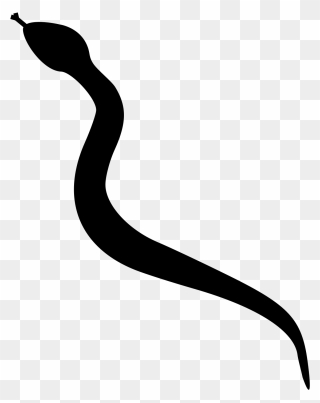 Cage Drawing Sad - Snake Silhouette Png Clipart