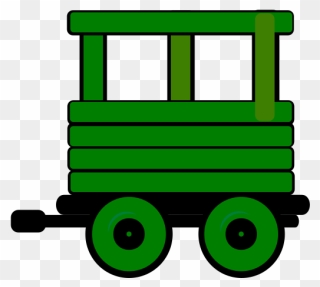 50s Clipart Throwback - Train Carriages In Clip Art - Png Download