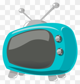 Tv Clipart 50's - Television Comic - Png Download