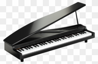Piano Png Image - Korg Micropiano, Black Compact Digital Piano Clipart