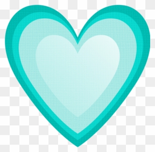 Lmurphy Discovery Hrt 11 - Heart Turquoise Clipart