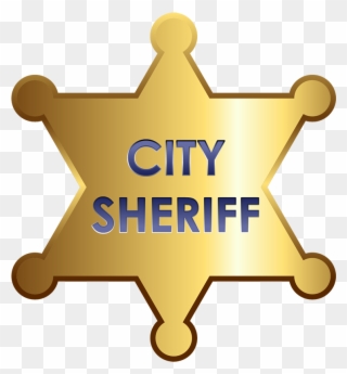 Star / Sheriff Badges - Sheriff Badge Png Format Clipart