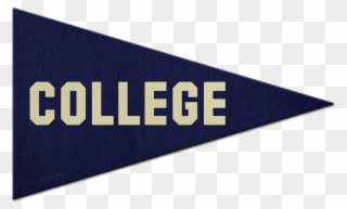 College Pennant Cliparts Free Download Clip Art Free - College Pennant Png Transparent Png