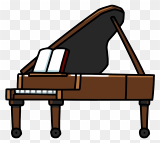 Grand Piano Cartoon Png Clipart