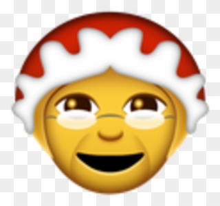 Mother Christmas H - Newest Emoji Clipart