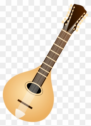 Klarinette Mandoline Gesang Ukulele Tinwhistle - Mandolin Clipart - Png Download
