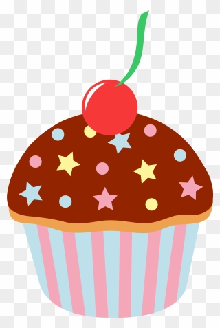 Cupcake - Cupcake Cartoon Png Clipart