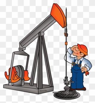 State Of Oklahoma - Drilling For Oil Clipart - Png Download
