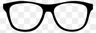 Sunglasses Clipart Outline - Glasses Clipart - Png Download